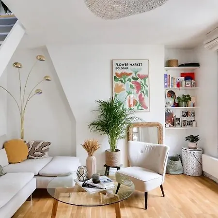 Apartment Duplex Lumineux Plein Montmartre *